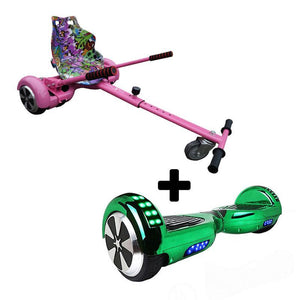 Graffiti Pink X LED Chrome Green Bundle