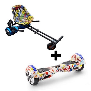 Hip Hop Yellow X LED Graffiti White Bundle