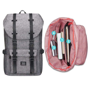 Backpack - Grey/Black Backpack
