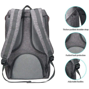 Backpack - Grey/Black Backpack