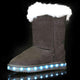 Flashez LED Footwear - Flash Wear LED Black Calf Boots