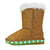 Flashez LED Footwear - Flash Wear LED Chestnut Calf Boots