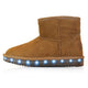 Flashez LED Footwear - Flash Wear LED Chestnut Mini Boots