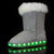 Flashez LED Footwear - Flash Wear LED Grey Calf Boots