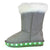 Flashez LED Footwear - Flash Wear LED Grey Calf Boots