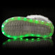Flashez LED Footwear - Flash Wear LED Grey Calf Boots