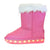 Flashez LED Footwear - Flash Wear LED Pink Calf Boots